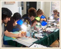Lilly Rahmann-Gemstone Identification Class-Canada